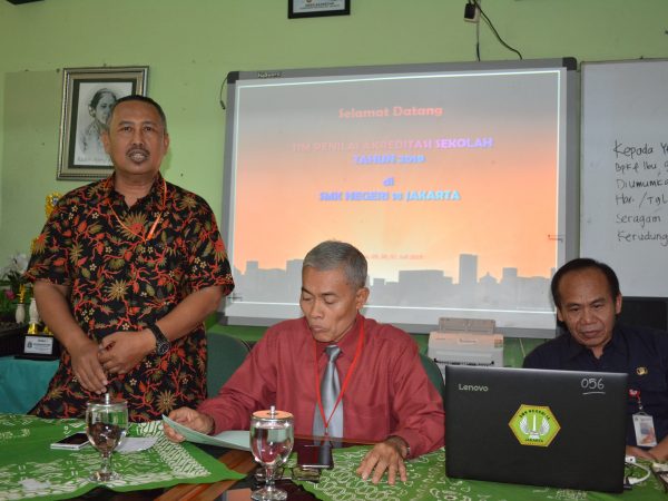 Kegiatan Akreditasi SMK Negeri 18 Jakarta