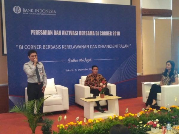 Peresmian & Aktivasi Bersama BI Corner 2018 Di Musium Bank Indonesia