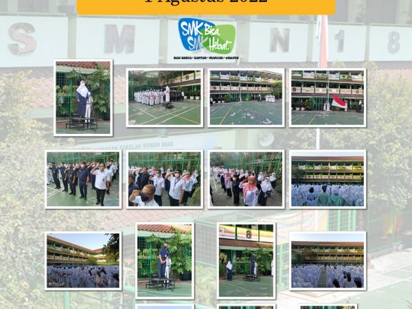 Kegiatan Upacara Bendera dan Pelepasan Guru Purna Bakti
