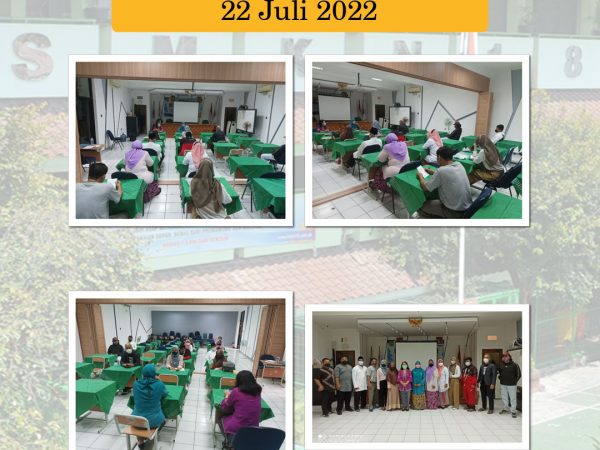 Kegiatan Koordinasi Manajemen Sekolah dan Pelatih Ekskul