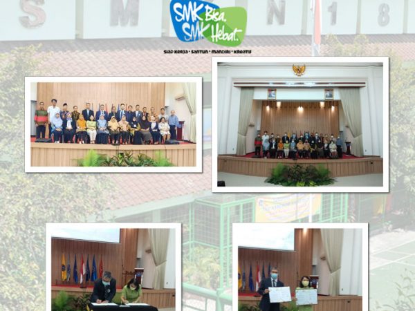Kegiatan Penandatanganan MOU SMK Negeri 18 Jakarta dan USNI