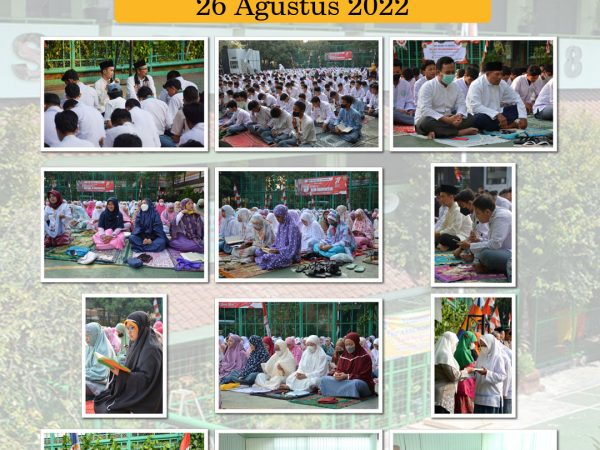 Kegiatan Tadarus, Sholat Dhuha, Doa Pagi, dan Santunan